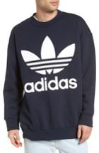 Men's Adidas Originals Adc Fashion Sweatshirt, Size - Blue