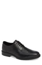 Men's Ecco Lisbon Waterproof Gore-tex Wingtip Derby -6.5us / 40eu - Black