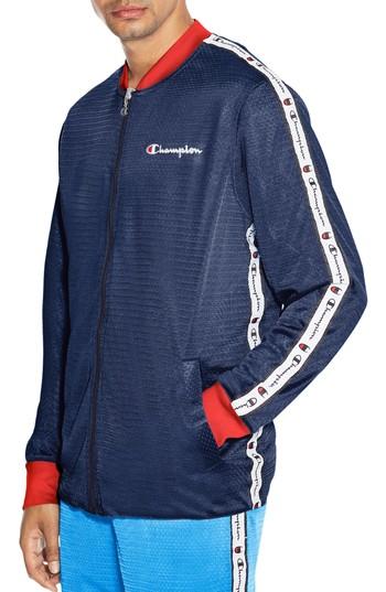 Men's Champion Reversible Mesh Jacket - Blue