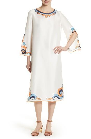 Women's Tory Burch Florentine Silk Caftan