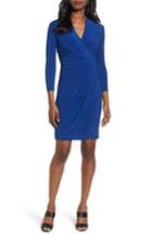Women's Anne Klein City Faux Wrap Dress - Blue