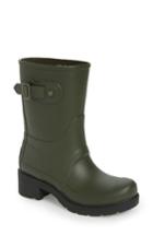 Women's Hunter 'original' Waterproof Ankle Rain Boot M - Green