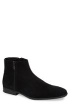Men's Calvin Klein Luciano Plain Toe Boot M - Black