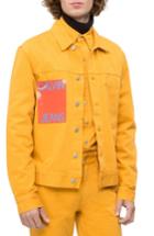 Men's Calvin Klein Jeans Denim Trucker Jacket - Yellow