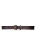 Men's Filson Bridle Leather Belt - Brown/ Brass