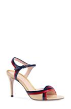 Women's Gucci Millie Ankle Strap Sandal Us / 39eu - Beige