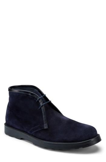 Men's Bugatchi San Gimignano Chukka Boot .5 M - Blue
