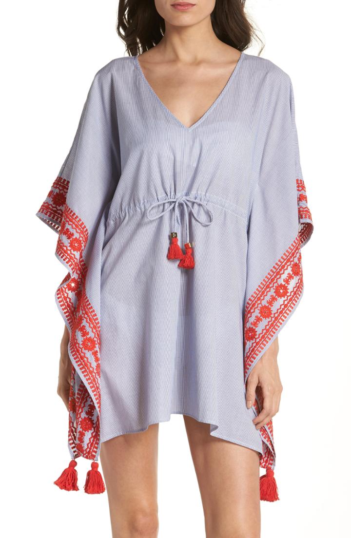 Women's Tory Burch Ravena Cover-up Caftan