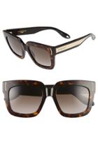 Women's Givenchy 53mm Sunglasses - Havana Brown/ Brown