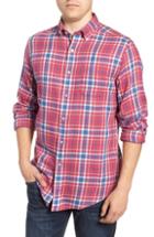 Men's Southern Tide Fit Town Lake Plaid Sport Shirt