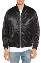 Men's Represent Classic Bomber Jacket - Black