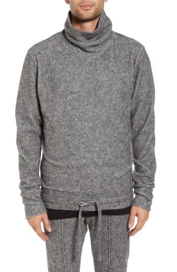 Men's Twenty Funnel Neck Pullover - Grey