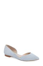 Women's Marc Fisher Ltd 'sunny' Half D'orsay Flat .5 M - Brown