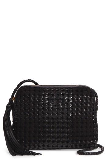 Tory Burch Taylor Woven Camera Bag - Black