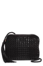 Tory Burch Taylor Woven Camera Bag - Black
