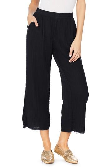 Women's Michael Stars Gauze Pants - Black