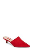 Women's Topshop Juice Pointy Toe Mule .5us / 37eu - Red