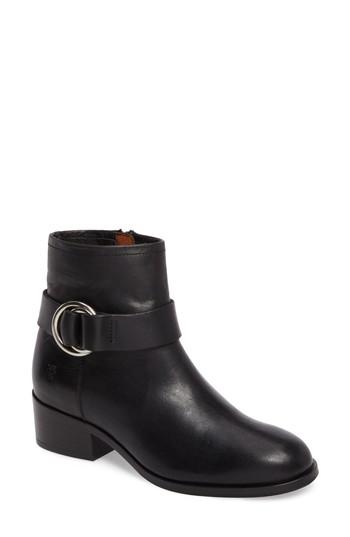 Women's Frye Kristen Harness Bootie M - Black