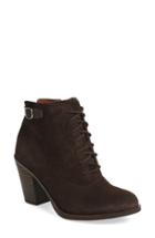Women's Lucky Brand 'echoh' Lace-up Bootie .5 M - Brown