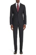 Men's Boglioli Milano Trim Fit Solid Wool Suit