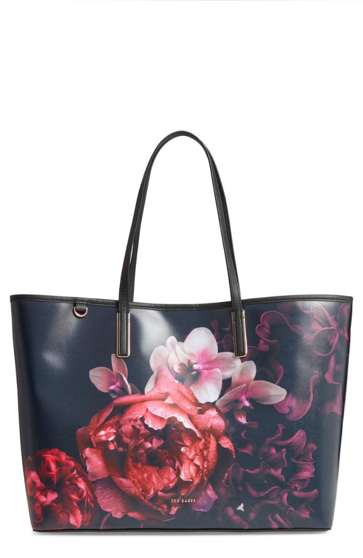 Ted Baker London Splendour Coated Canvas Shopper -