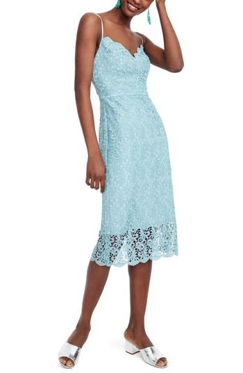 Women's J.crew Guipure Lace Spaghetti Strap Dress