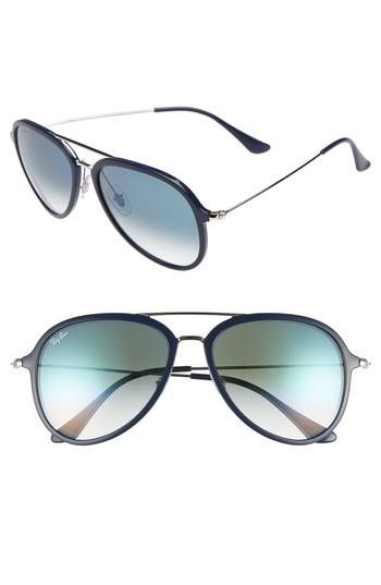 Women's Ray-ban 57mm Pilot Sunglasses -