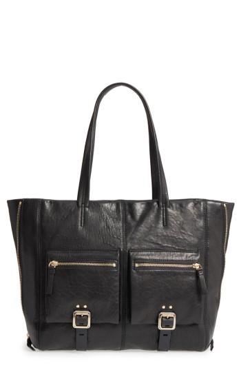 Vince Camuto Delos Leather Tote - Black
