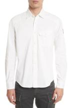 Men's Belstaff Steadway Sport Shirt, Size - White