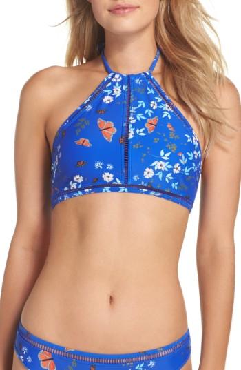 Women's Ted Baker London Kyoto Halter Bikini Top