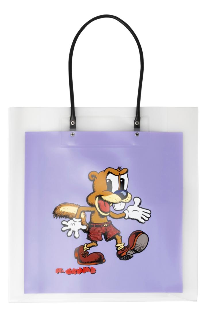 Marc Jacobs Redux Grunge Translucent Tote - Purple