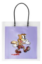 Marc Jacobs Redux Grunge Translucent Tote - Purple