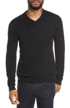 Men's Ted Baker London V-neck Sweater (l) - Black
