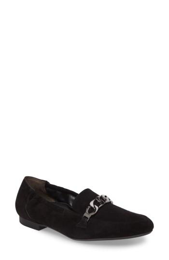 Women's Paul Green Newcastle Chain Bit Loafer .5us /4uk - Black