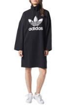 Women's Adidas Originals By Pharrell Williams Hu Hiking Sweatshirt Dress - Black