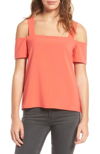 Women's Cooper & Ella Ava Cold Shoulder Top - Orange