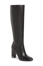 Women's Michael Michael Kors Walker Knee High Boot M - Black