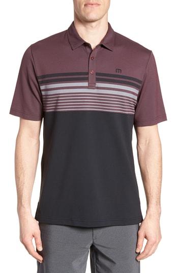 Men's Travis Mathew Boomer Polo Shirt - Grey