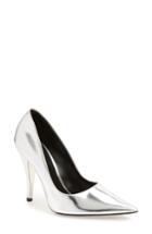 Women's Calvin Klein 205w39nyc Rosaine Pointy Toe Pump Us / 36eu - Metallic