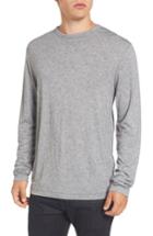 Men's French Connection Long Sleeve T-shirt, Size - Grey