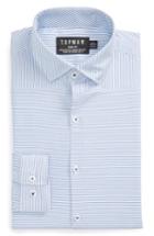 Men's Topman Slim Fit Bias Stripe Dress Shirt