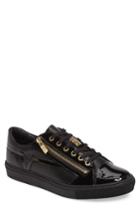 Men's Versace Collection Side Zip Low Top Sneaker -6.5us / 39eu - Black