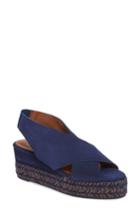 Women's Aquatalia Jaida Slingback Espadrille Sandal M - Blue