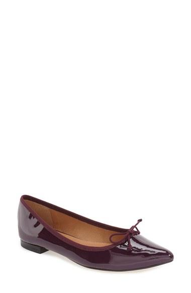Women's Corso Como 'recital' Pointy Toe Flat M - Purple