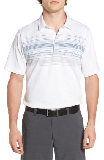 Men's Travis Mathew Zamora Polo, Size - White