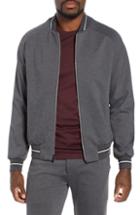 Men's Bugatchi Performance Knit Jacket - Grey