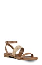 Women's Nine West Xenosa Ankle Strap Sandal .5 M - Beige