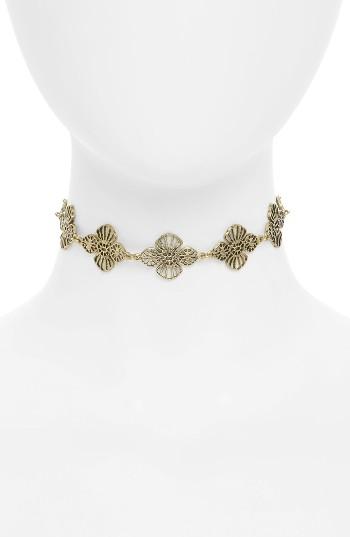 Junior Women's Girly Floral Chain Choker