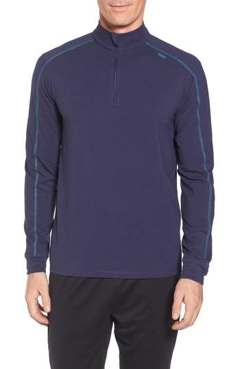 Men's Tasc Performance Carrollton Quarter Zip Sweatshirt - Blue