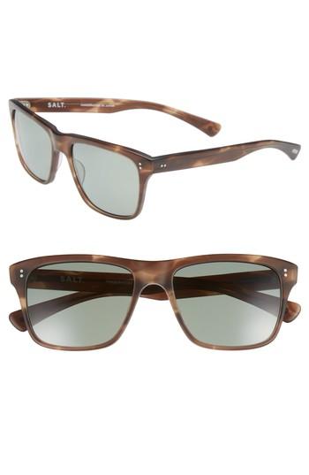 Men's Salt Elihu 57mm Polarized Sunglasses - Matte Mauve Mist